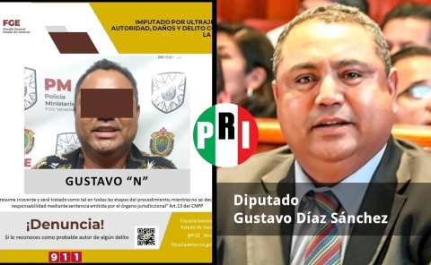 Gobierno de Veracruz llama a ciudadanos a denunciar al diputado oaxaqueño Gustavo Díaz
